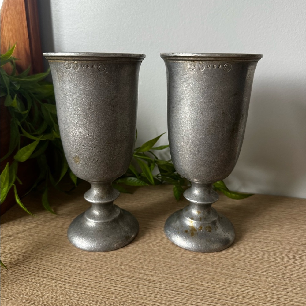 Vintage Silver Goblets